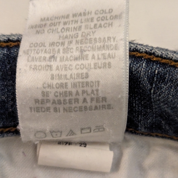 Joe's Jeans Cigarette Skinny medium Wash Jeans Sz 29 - Picture 8 of 15